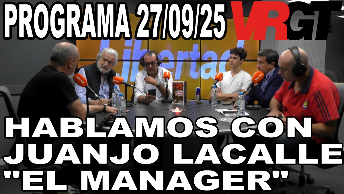 En este programa dirigido por Ramón Biosca y con Miguel Angel Linares y Antonio Guzmán de muletas, entrevistamos al manager por excelencia Juanjo Lacalle, el que ha sido representante del gran Carlos Sainz y que nos contará su visión de esa aventura y del automovilismo que fue y