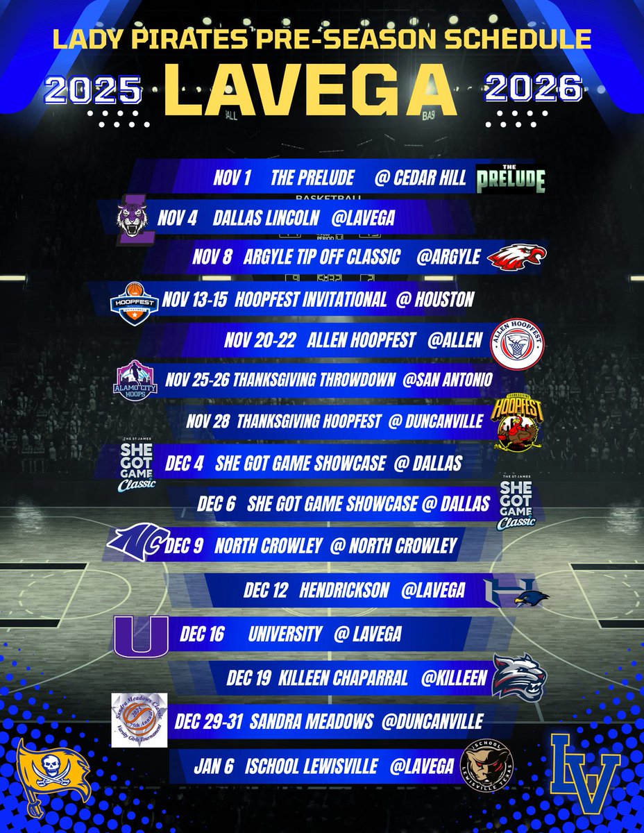 Season Opener 4️⃣0️⃣ Days Away‼️

#Road2March #SOB #4Goals #EEHH #UnfinishedBusiness 

<a href="/RihKinsey/">Rihyana Kinsey</a> <a href="/ce_mariaaa/">CeMaria Kelly 4</a> <a href="/Taliyah_PM/">Taliyah #3</a> <a href="/KimoraHarbert/">kimora harbert</a> <a href="/Vickyclaire25/">Coach Victoria Kuykendall</a> <a href="/braelyn_1x/">braelyn horn</a> <a href="/Alviona_spratt/">Alviona</a> <a href="/SaniyahKing2029/">Saniyah King</a> <a href="/Lai_BeBalling22/">LaiHuckaby</a> <a href="/MakaylynF08/">Makaylyn funderburk</a> <a href="/MiannahL/">Miannah Little</a> <a href="/IMCOMING_INC/">Amateur Network</a> <a href="/lvpirates/">La Vega Athletics</a>