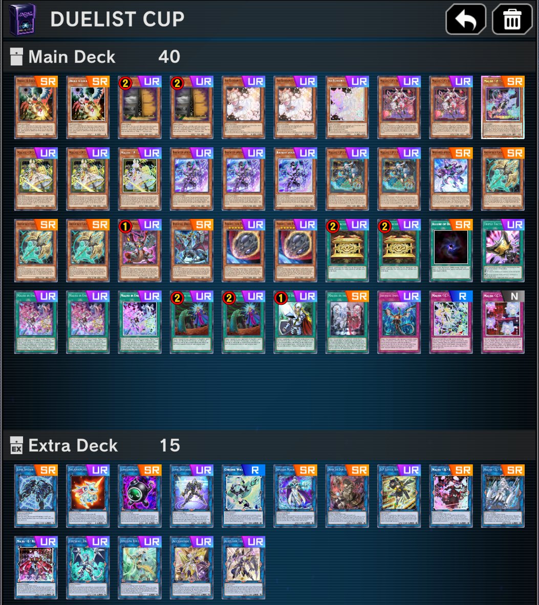 toast_ygo's tweet image. This is the list I&apos;ve played throughout the DC cup (That changed slightly regularly), and my thoughts on it.
I have put some of my thoughts down for whoever&apos;s interested.
Peak : 68700.
Ended : 56200.
I pray to never see a Ryzeal, maliss, or Gem knight card ever again!
