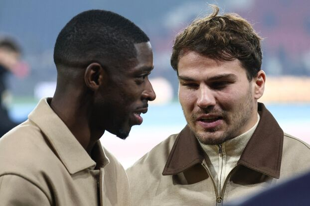 MEGA PSG 🇵🇸 on X: "🔴🔵 Ousmane Dembélé et Antoine Dupont s'envolent pour  Doha pour peaufiner leur réathlétisation. Ce sera aussi l'occasion pour le  Ballon d'Or de faire une coupure dans son