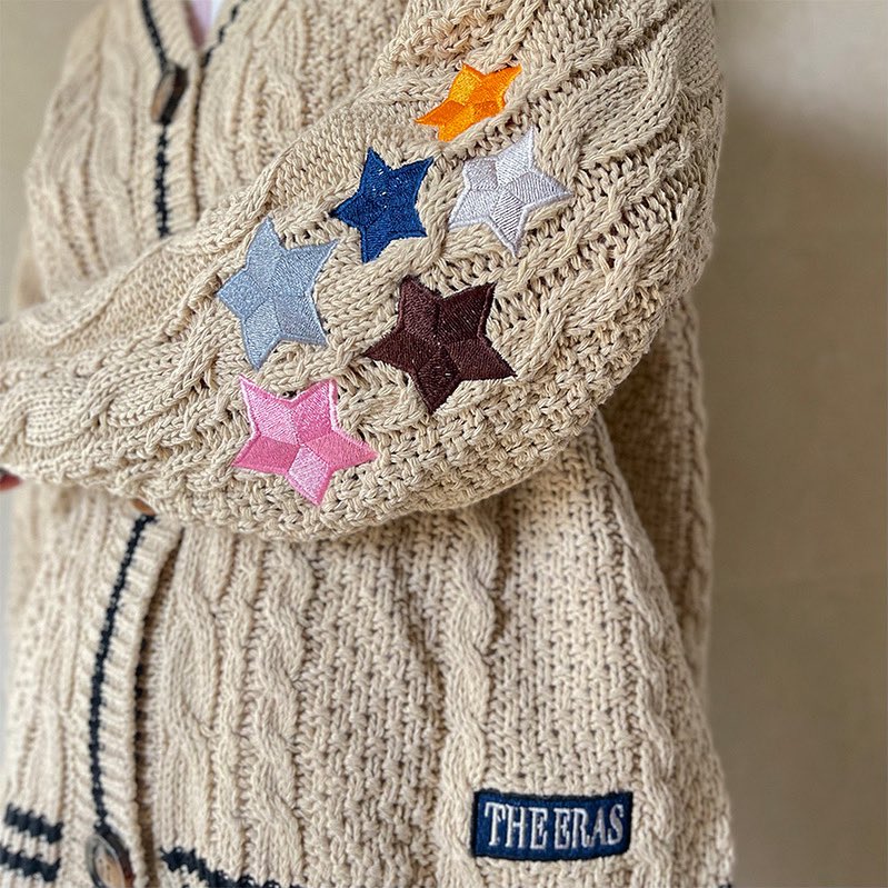 TCD_INT's tweet image. ✨ Did someone say… a new star? ✨🧡
With a brand-new star coming soon, the updated Eras Cardigan is on its way. 🌟
In the meantime, the original Eras Cardigan & Sweater are on sale while stock lasts — once they’re gone, they’re gone!
thecardigandepartment.com