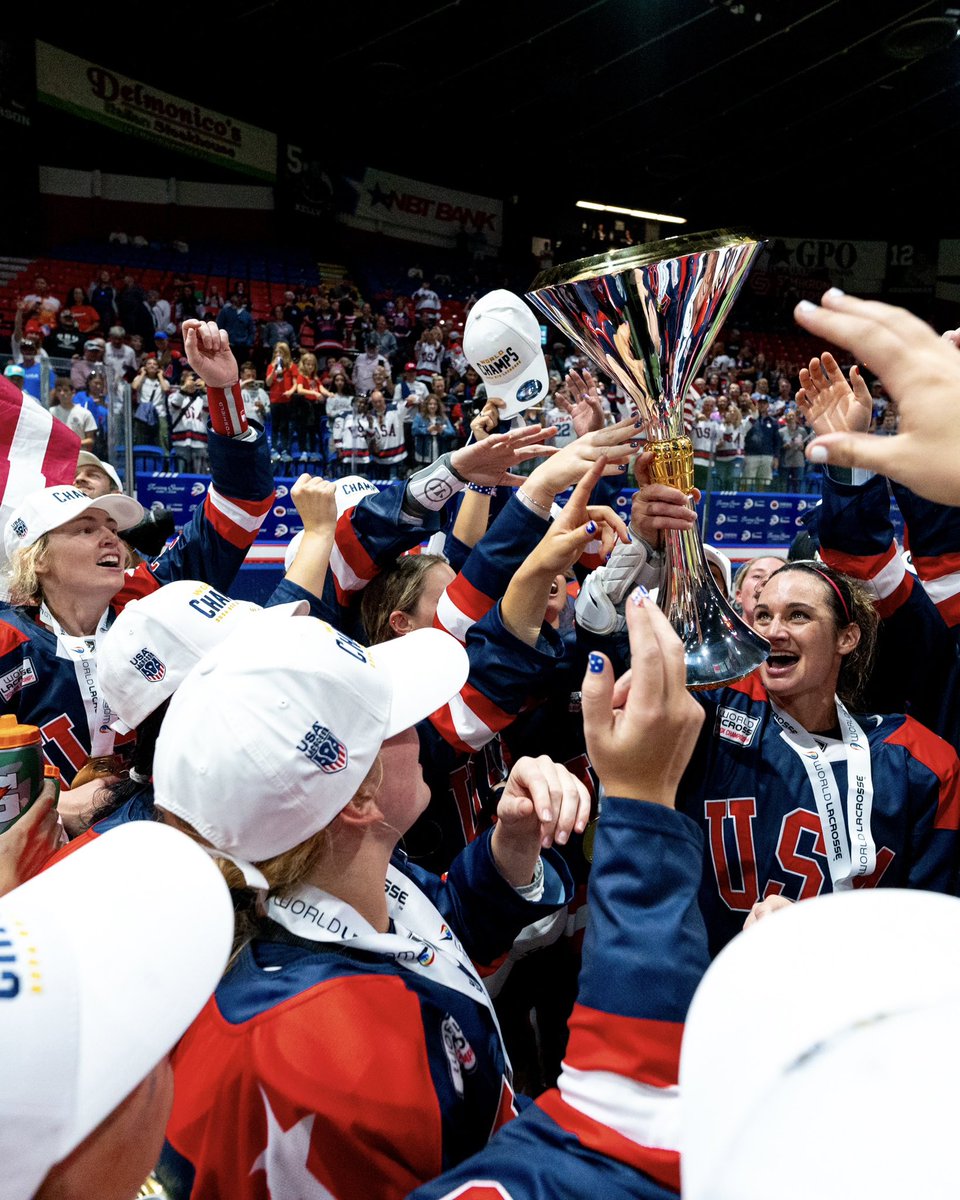 WorldLacrosse's tweet photo. HISTORY-MAKERS 👑

On this day last year, USA defeated Canada to claim the inaugural WL Women's Box Championship 🇺🇸🏆

#WorldBox2024 x #WLBC https://t.co/OW2FJiJSf9