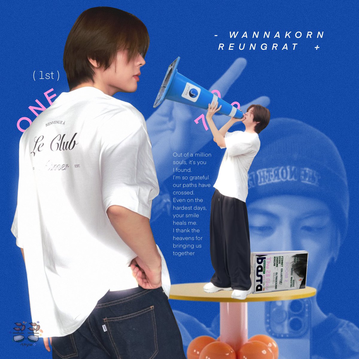 “วันที่โชคร้ายเยียวยาได้ด้วยรอยยิ้ม
ของเฟิร์สวัน” — ท่อนนี้โคตรจะแกเลย

FIRSTONE 700K ON IG
#700kFirstoneWefoundyou

+ #artworkติดฝน , #TleFirstone 
( #artwork콩콩 )  🗯️