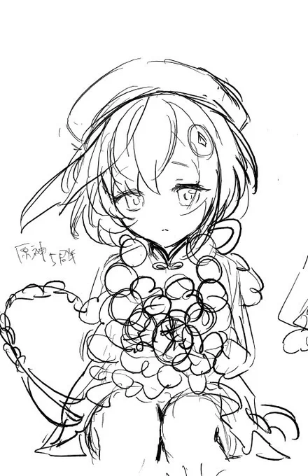 昨日絵茶で落書きしてたやつ 
