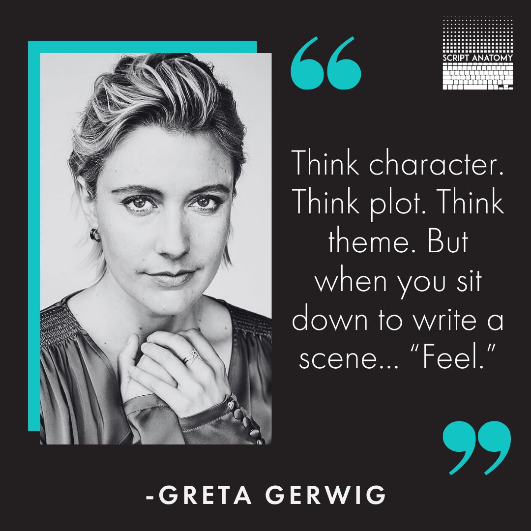 ScriptAnatomy's tweet image. Writing is more than structure, at its core it’s truly about emotion, yours and the audiences. Learn how you can incorporate that into your script with one of our classes.

(Link in bio for full class calendar)

#ScriptAnatomy #Screenwriting #Writingclass #Storytelling