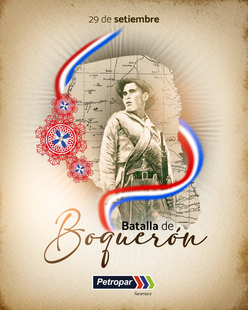 Recordamos la valentía de quienes defendieron nuestra tierra en la Batalla de Boquerón 🇵🇾

Un símbolo de la determinación paraguaya y del espíritu de un país que nunca se rinde