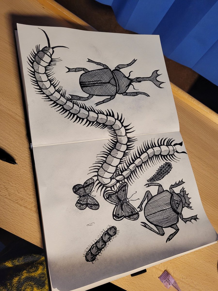 AbominablPollen's tweet photo. Never tried to draw bugs before we gettin there https://t.co/stzxamt4xG