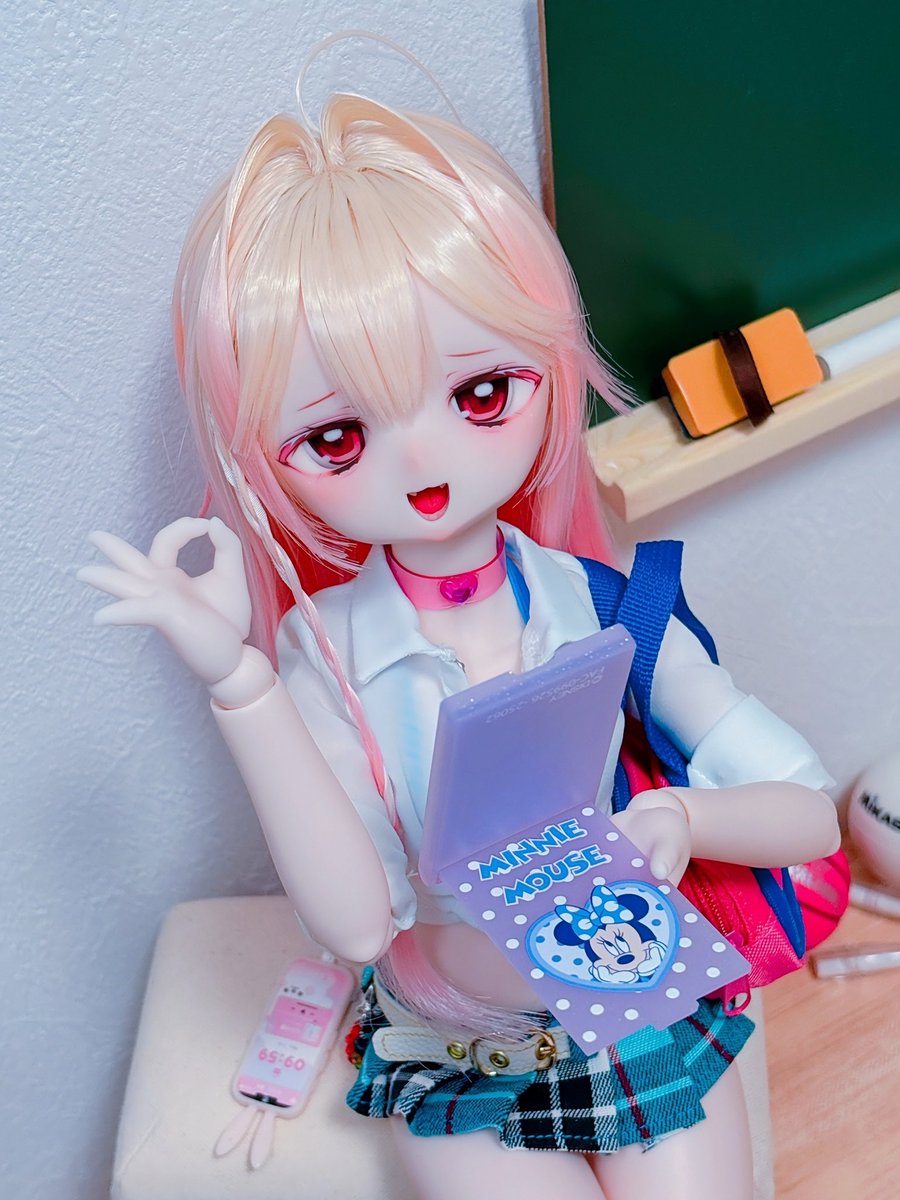 paru_su_'s tweet image. 御披露目が遅くなってしまいましたが🥺💦おぺ様（@Ope_DOLL ）からお迎えしました🫶💕

琳果（りんか）ちゃんです🩷

🍎よろしく〜🤙🏻🩷(๑ơ ₃ ơ)✨₹˝ｬʓ₹˝ｬʓ

#おぺちゃんこ