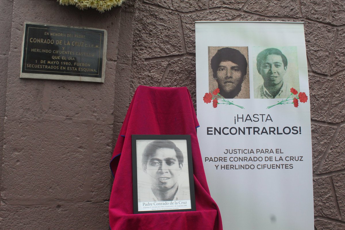 #CasoConradoCruz El Ministerio Público informó de la detención de Daniel Portillo Morataya, exagente de la extinta Policía Nacional acusado de desaparición forzada del sacerdote Conrado de la Cruz y el catequista Herlindo Cifuentes, ocurrido el 1 de mayo de 1980.