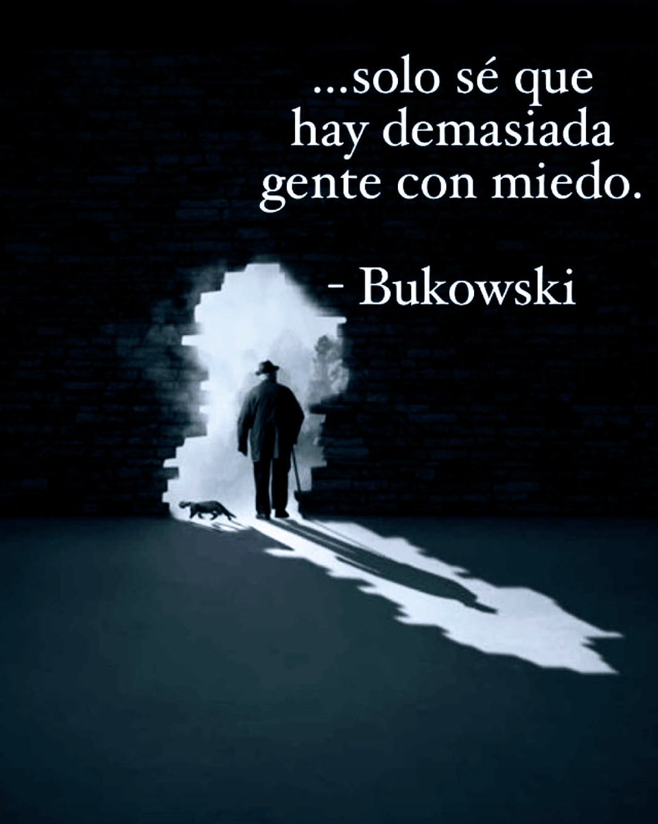albarribasjose's tweet photo. Reflexiones de #Bukowski que
las dejo en el aire…🤔

#Demasiada https://t.co/w6VaTTPbSe
