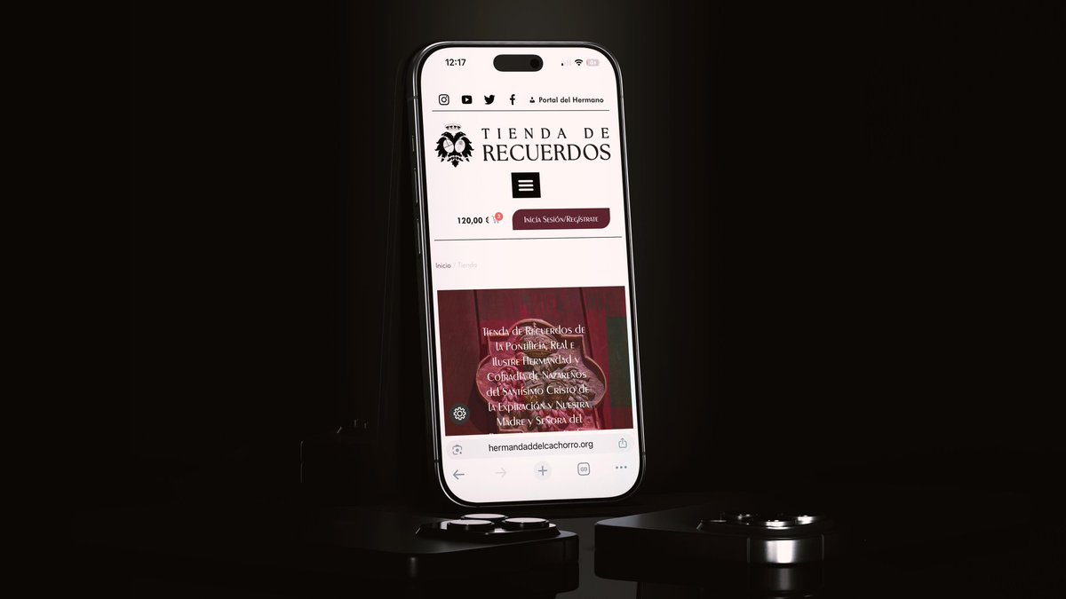 ⚫ 𝐓𝐢𝐞𝐧𝐝𝐚 𝐎𝐟𝐢𝐜𝐢𝐚𝐥 𝐝𝐞 𝐑𝐞𝐜𝐮𝐞𝐫𝐝𝐨𝐬 𝐎𝐧𝐥𝐢𝐧𝐞

Ponemos en marcha nuestra tienda online oficial, un proyecto con el que se busca facilitar a hermanos y devotos el acceso a distintos servicios y artículos de la Hermandad a través de internet.

🖥️ La plataforma