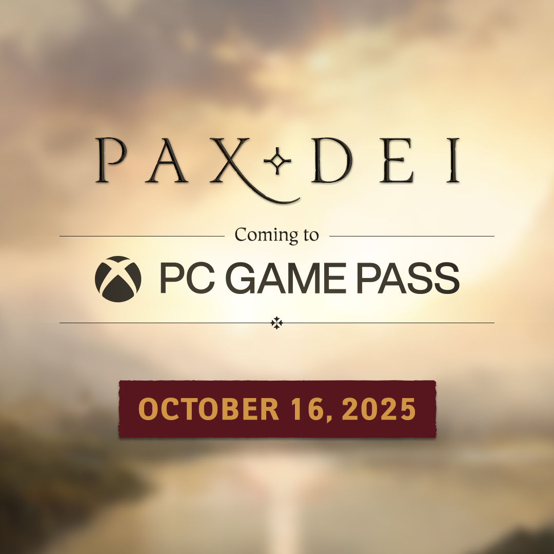 PlayPaxDei's tweet image. ⚔️ Brace yourselves: #PaxDei joins @XboxGamePassPC on October 16! Your next epic journey begins soon.
#PCGamePass #PaxDei