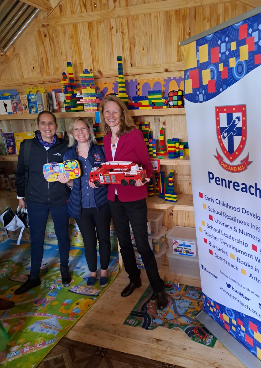 So happy to open this amazing Toy Library at FutureNowKidz Academy in Nkomazi with <a href="/penreach/">Penreach</a> &amp; the local community.

The 🇦🇹 Embassy has supported this project to enhance early childhood development (#ECD) and play-based learning in rural Mpumalanga 🙌🏽

<a href="/AustriainZA/">Austrian Embassy RSA</a> 🇿🇦🤝🇦🇹