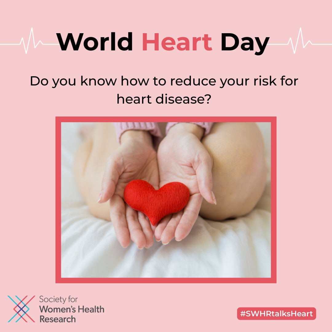 SWHR's tweet image. September 29 is #WorldHeartDay! Do you know how to reduce your risk for #HeartDisease? Join SWHR to #ReadMyLips and speak up about your heart health – with your providers, with your policymakers, and with your family. swhr.org/resources/read…