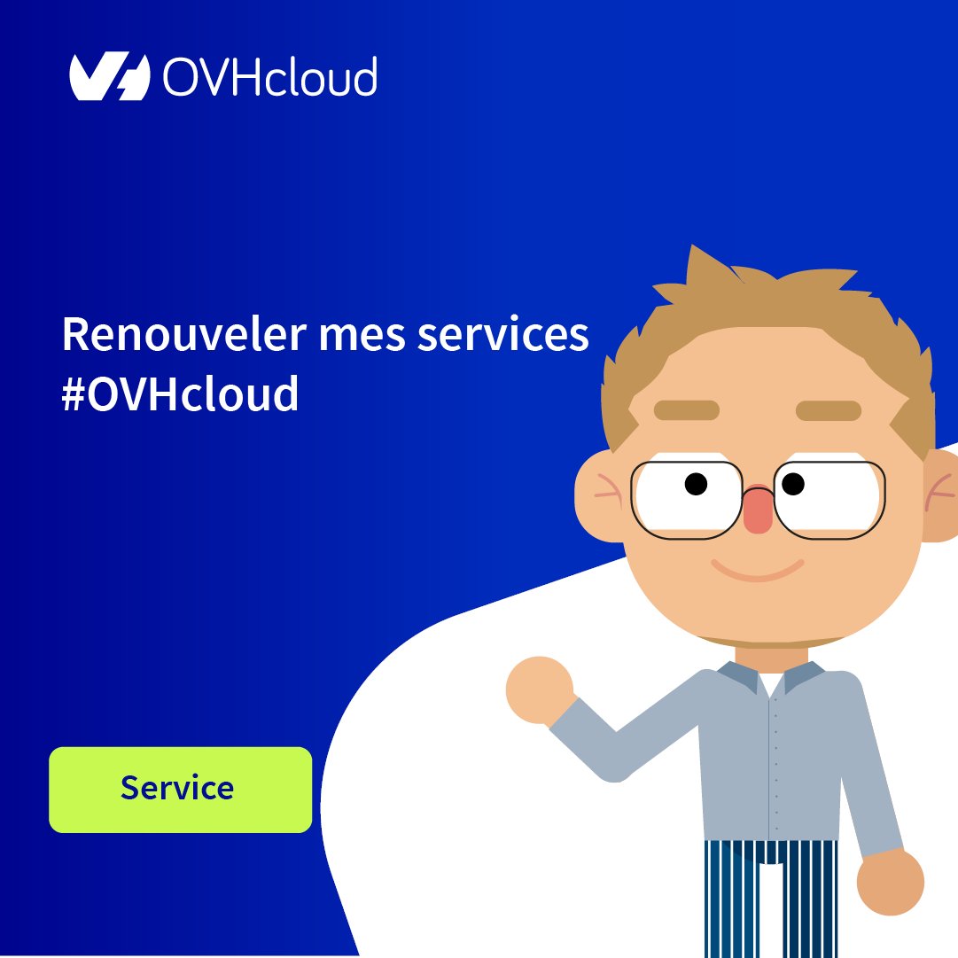 ovh_support_fr's tweet image. Vous souhaitez savoir comment renouveler mes services OVHcloud sans encombre ❓
Avec ce guide, les différents modes de renouvellement n'auront plus de secrets pour vous 👉 bit.ly/3s0cD4E
#Guide #OVHcloud