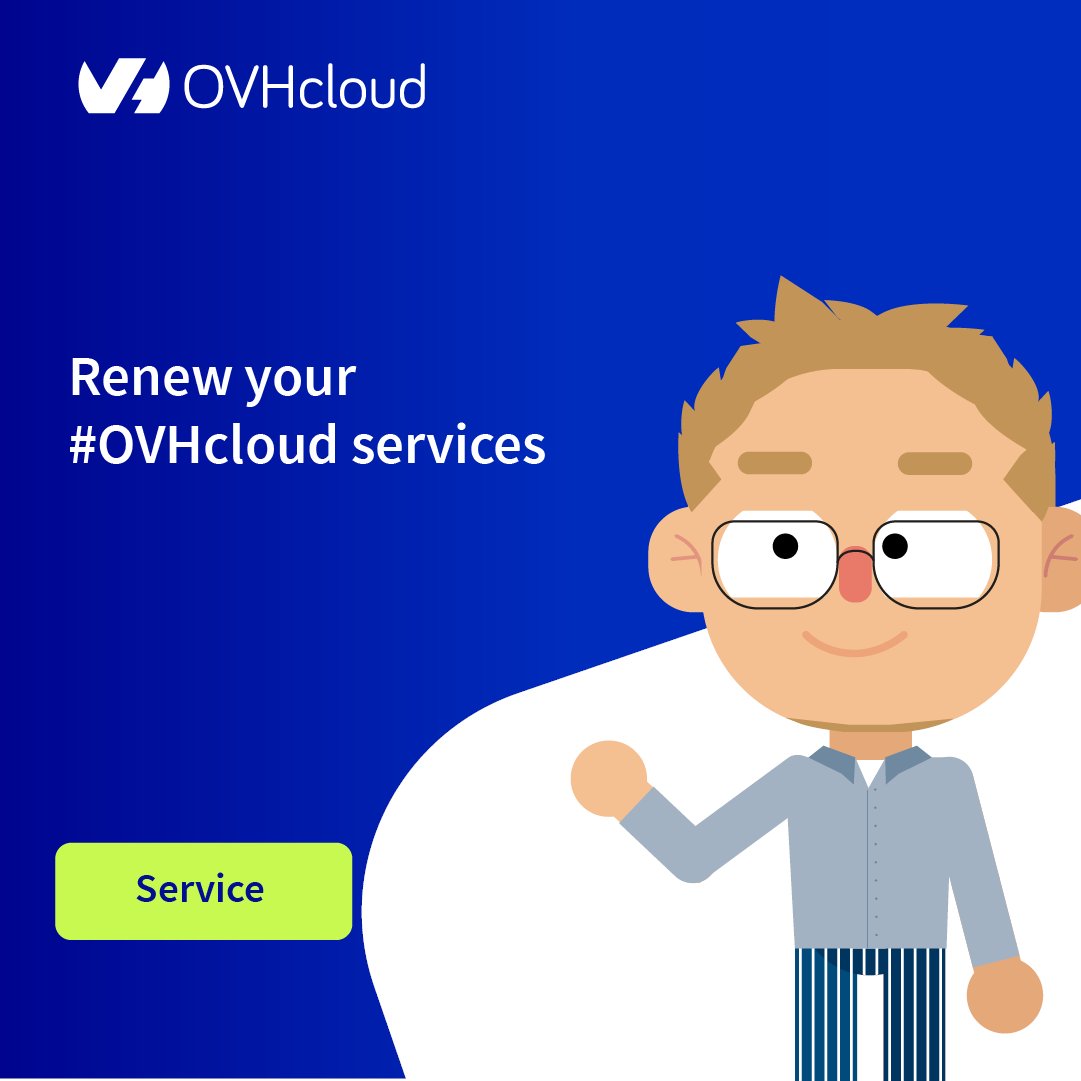 ovh_support_en's tweet image. Do you want to know how to renew your OVHcloud services seamlessly❓

With this guide, the different renewal modes will no longer be a mystery to you 👉 bit.ly/3JcKosb

#Guide #OVHcloudsupport