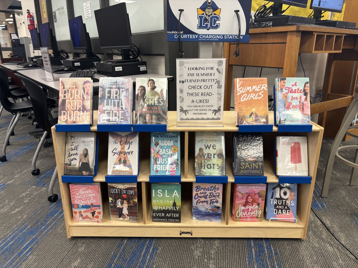 LCHS Library tweet media