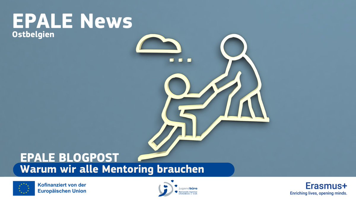 Ein guter Mentor gibt nicht einfach Antworten – er schafft Klarheit durch Zuhören, stellt die richtigen Fragen und verwandelt Verwirrung in Handeln✨
Im #EPALE-Blogbeitrag erfahren Sie, wie #Mentoring in der #Erwachsenenbildung wirkt 
👉 bit.ly/4nsirvW