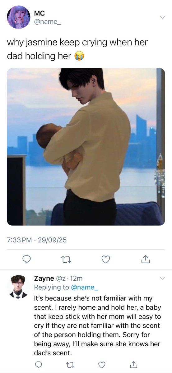 puserxavier's tweet photo. a love and deepspace onetweet au
#zayne x fem! reader x #rafayel
perbedaan mereka pas punya newborn https://t.co/6XsRoTefvQ