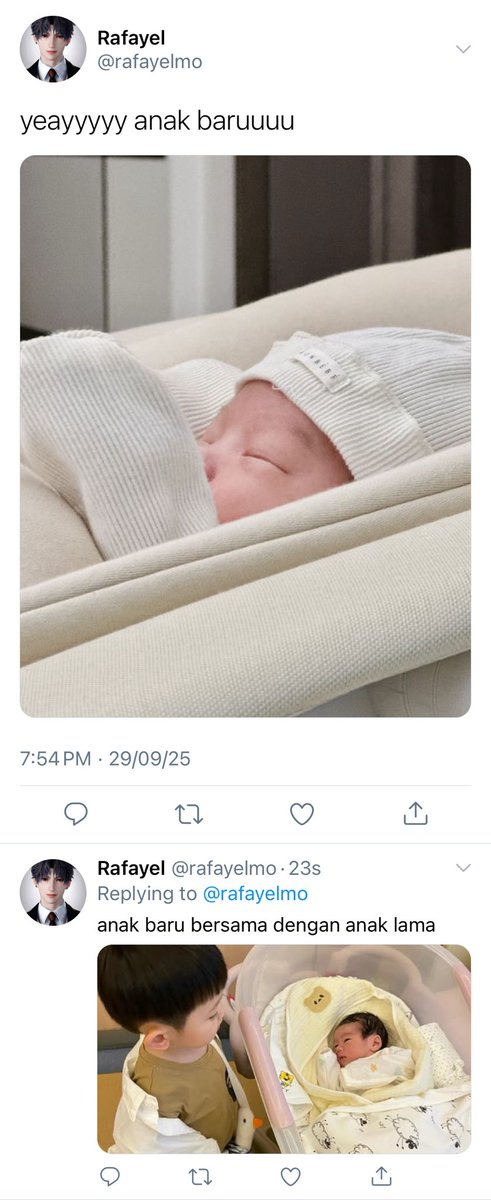 puserxavier's tweet photo. a love and deepspace onetweet au
#zayne x fem! reader x #rafayel
perbedaan mereka pas punya newborn https://t.co/6XsRoTefvQ