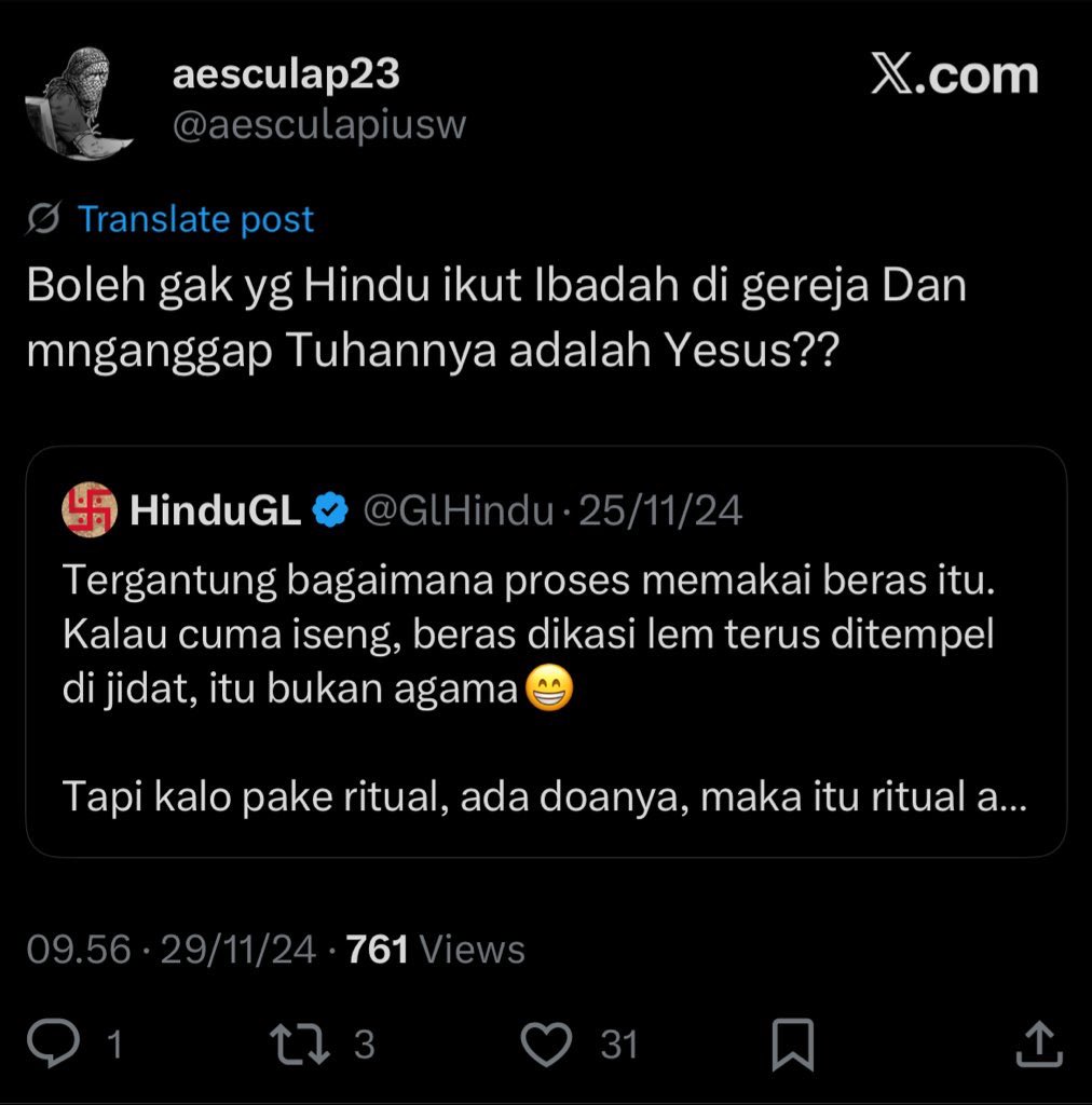 <a href="/lilaccountz/">miw.</a> <a href="/kirastoryy/">Syakira</a> <a href="/SekteAxis/">Bocchi The Witch</a> <a href="/QueenImaIsBack/">The Spicy Salima 🌶️</a> <a href="/aesculapiusw/">aesculap23</a> ih ngeri bgt yeee dokter satu ini 👏🏻👏🏻 btw tweet dia ngatain agama lain byk bgt real 😭 sampe cape sendiri nge scroll nya 😭 pernah ditolak cewe kristen ya bg? <a href="/aesculapiusw/">aesculap23</a>