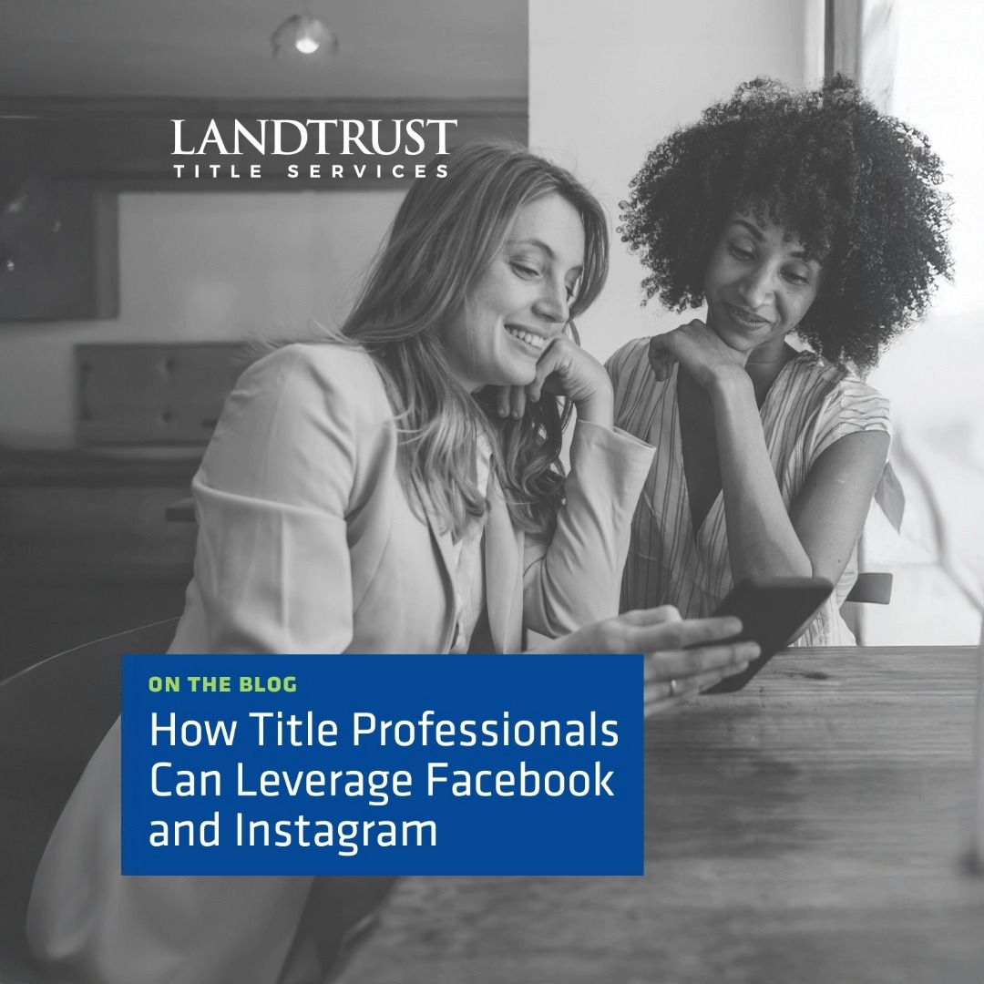 Landtrust_Title's tweet photo. Facebook and Instagram are top platforms for real estate and title pros. Check out our latest blog for tips on growing your business and maximizing your reach through these platforms!

https://t.co/n5yMVGDkco

#ChicagoRealEstate https://t.co/vsHLyqV1Ni