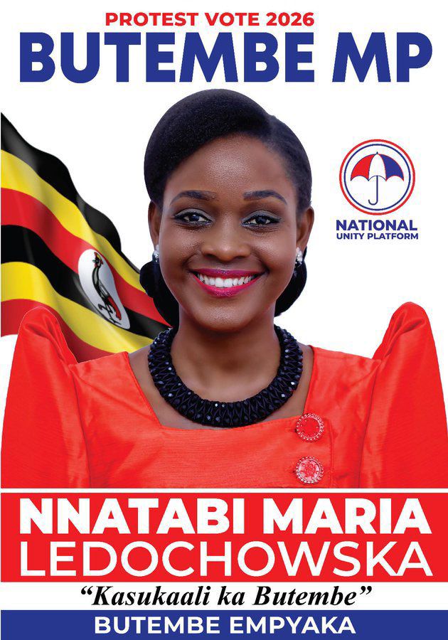 The <a href="/NUP_Ug/">National Unity Platform</a> flag bearer Butembe constituency. 
#ProtestVote2026