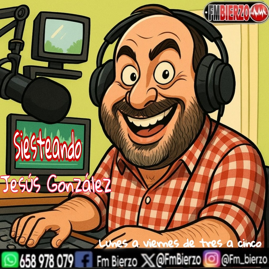 No estaba muelto,estaba de parranda.. #siesteando de verdad !
Vendrá bien sobao <a href="/jesushitbierzo/">Jesús González</a> 😂
🕒Al lío chicos,hoy pasará lista en 
<a href="/FmBierzo/">FM BIERZO 107.3</a> 
Ganas de oír vuertos audios 
<a href="/DuqueIzquierdo/">Charo Izquierdo Duque</a> <a href="/julianB_S/">Julián Ballesteros</a> <a href="/jemar666/">ChechuM</a> <a href="/SHumano9/">SerHumano9*</a> <a href="/sanchezacebes69/">Jandro69</a> <a href="/LuisdeRenteria/">꒒ꀎꀤꌚꀷꏂꋪꏂꈤ꓄ꏂꋪꀤꍏ</a> <a href="/diosdelbierzo/">Carlos ✌️🇪🇦</a> <a href="/Ros_a23/">Ros_a</a>