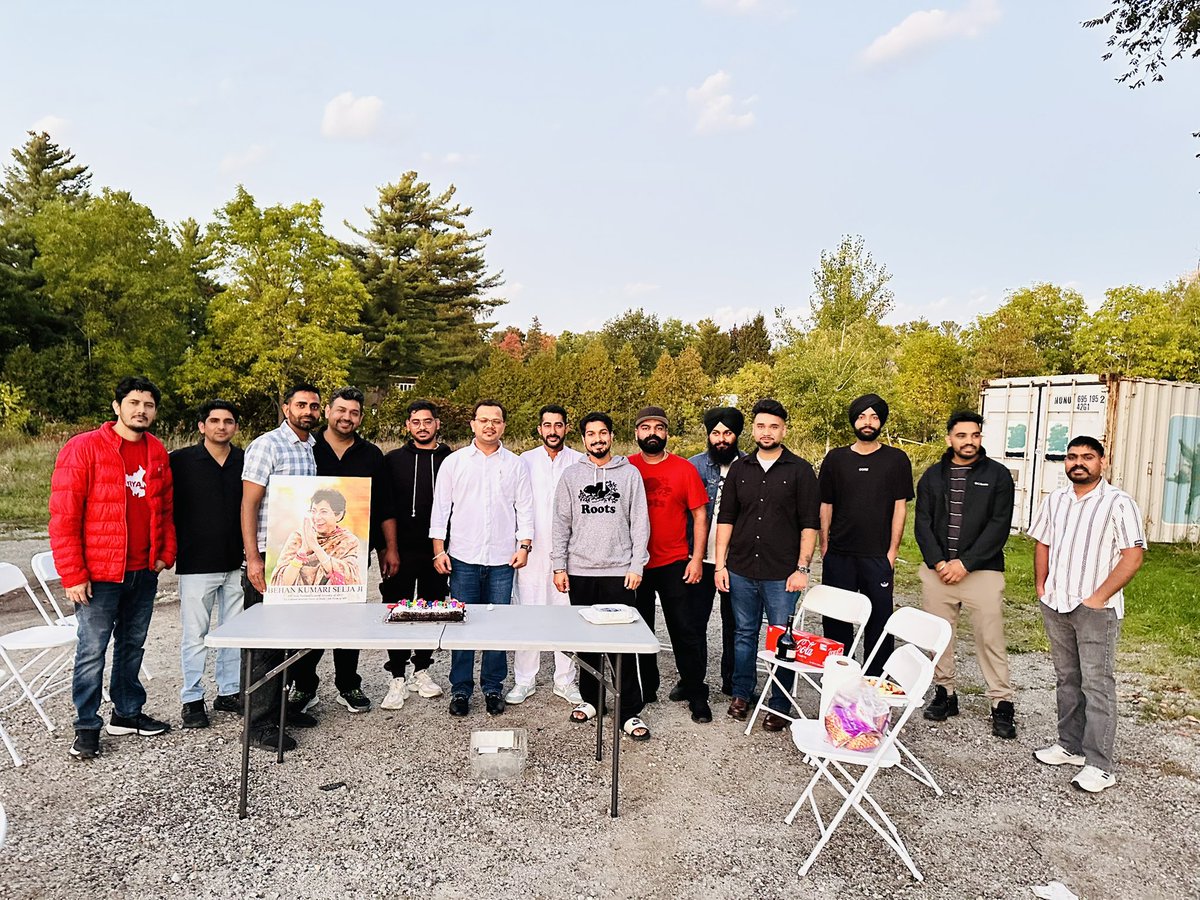 We had celebrating the birthday of Behan <a href="/Kumari_Selja/">Kumari Selja</a> Ji in Brampton, Canada 🇨🇦 with all our loving friends. Wishing her a bright future and good health always to Km. Selja ji.

We truly appreciate all the brothers who took out their valuable time to join us.