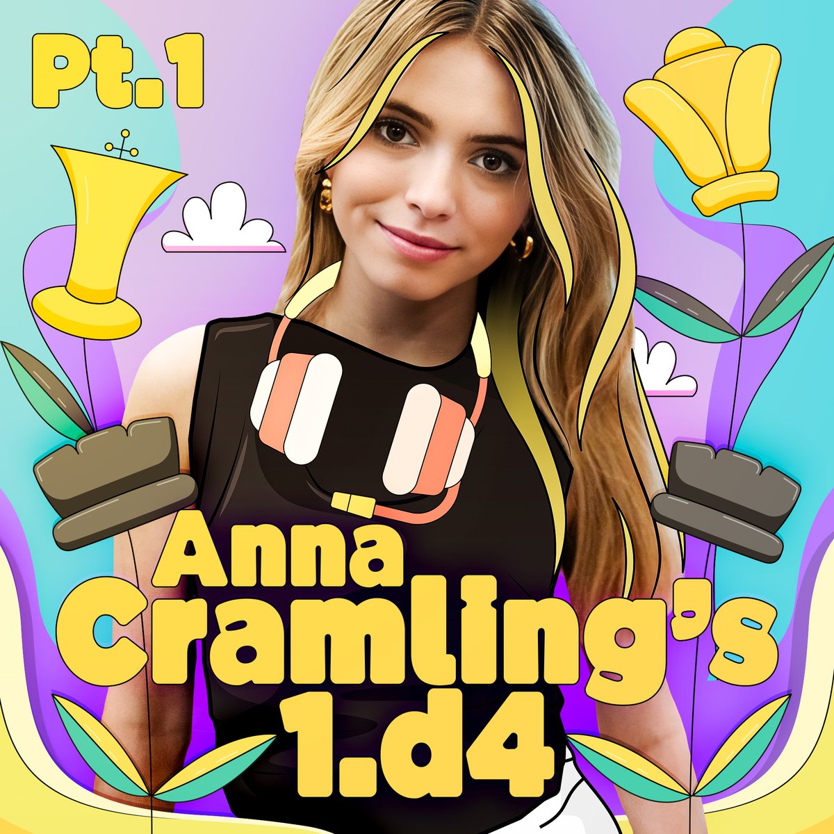 chessable's tweet image. the happiest of mondays to @AnnaCramling, GM @PiaCramling and the whole chess world