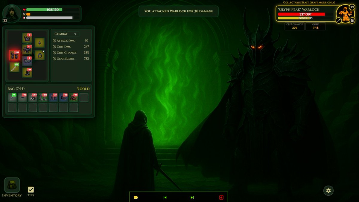 SayCheese010's tweet photo. This game is insanely fun @LootSurvivor https://t.co/SSkSlwkAA5