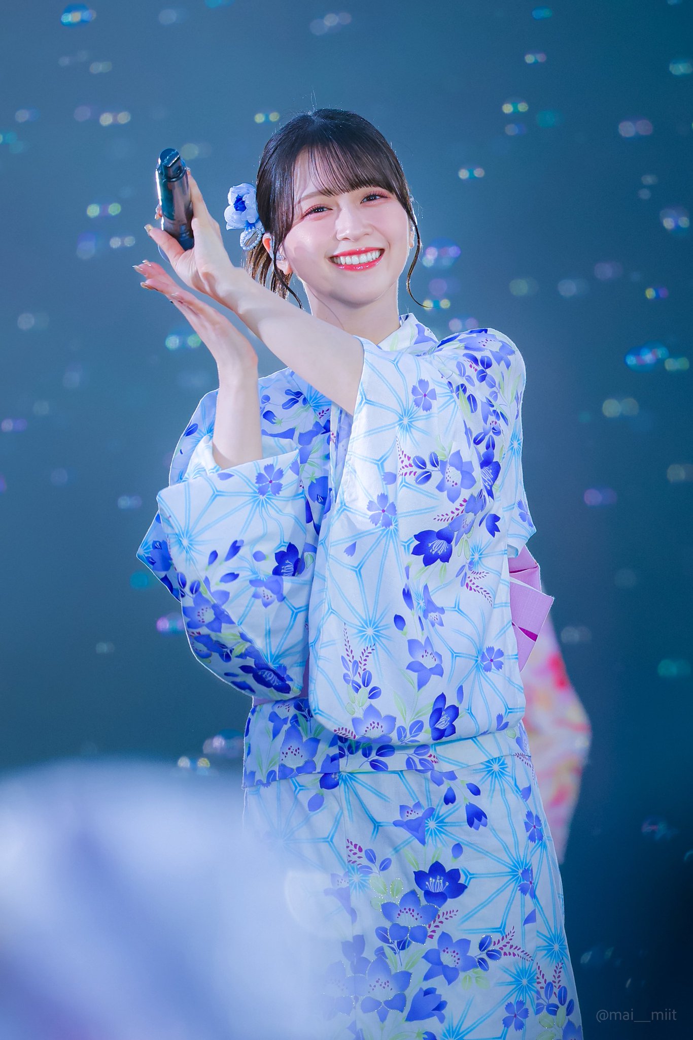 イコラブ ＝LOVE 佐々木舞香 個別ポロシャツ 8周年ツアー フリーサイズ