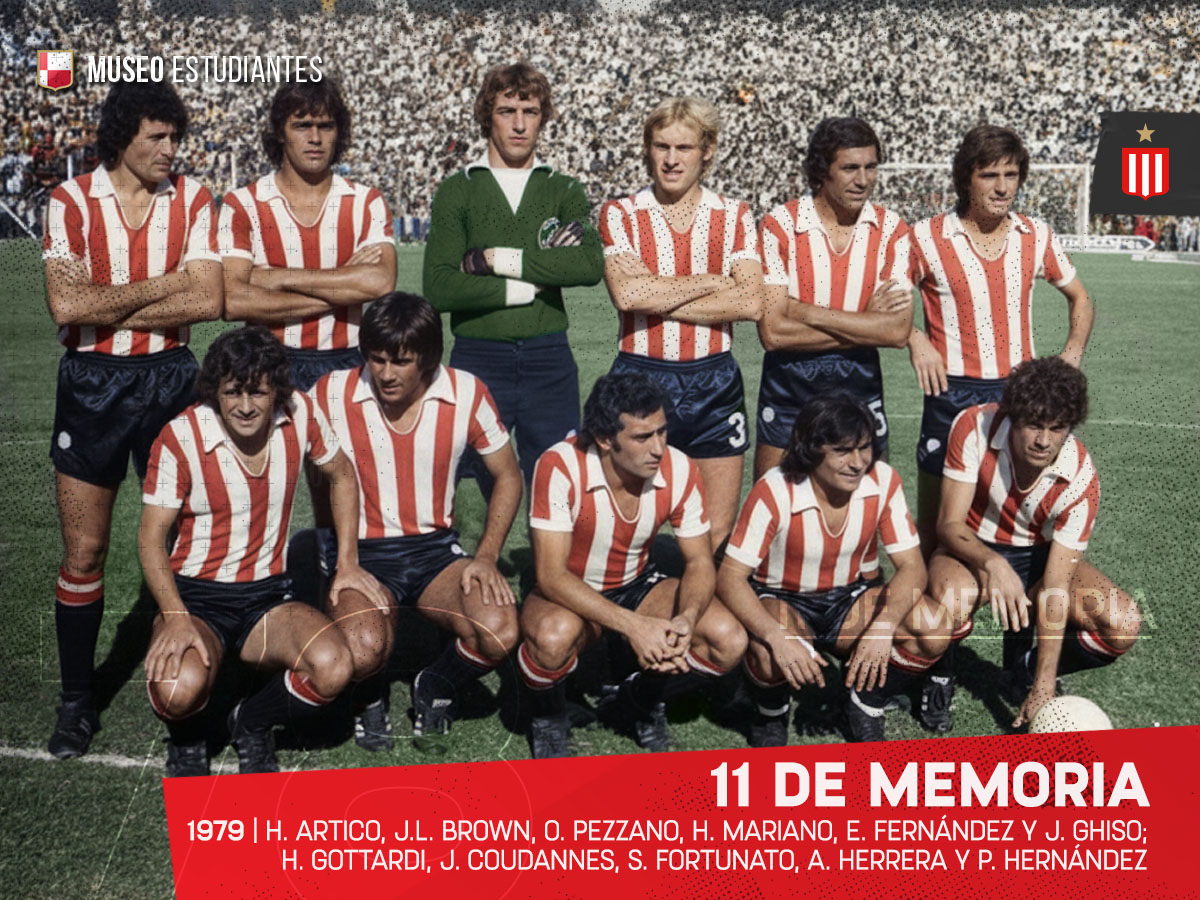 🇦🇹⚽1️⃣1️⃣  DE MEMORIA

1979 | EH. Artico, J. L. Brown, O. Pezzano, H. Mariano, E. Fernández y J. Ghiso; H. Gottardi, J. Coudannes, Sergio Fortunato, A. Herrera y P. Hernández.

#11DeMemoria #EDLP #MuseoEstudiantes

MUSEO ESTUDIANTES DE LA PLATA
Cultura EDLP