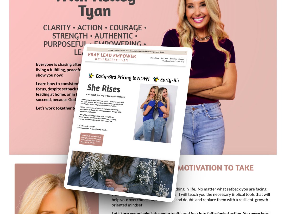 PascalTechy0661's tweet image. Just launched a new website project
“She Rises” an 8-week empowerment program for women in faith &amp;amp; leadership.
A website is more than design. It’s a tool to inspire, build trust &amp;amp; drive action.
Every business owner deserves a platform that speaks for their brand.
#WebDesign #UX