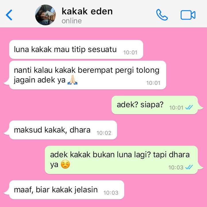 dibedakan 

— 00line dream few tweets au