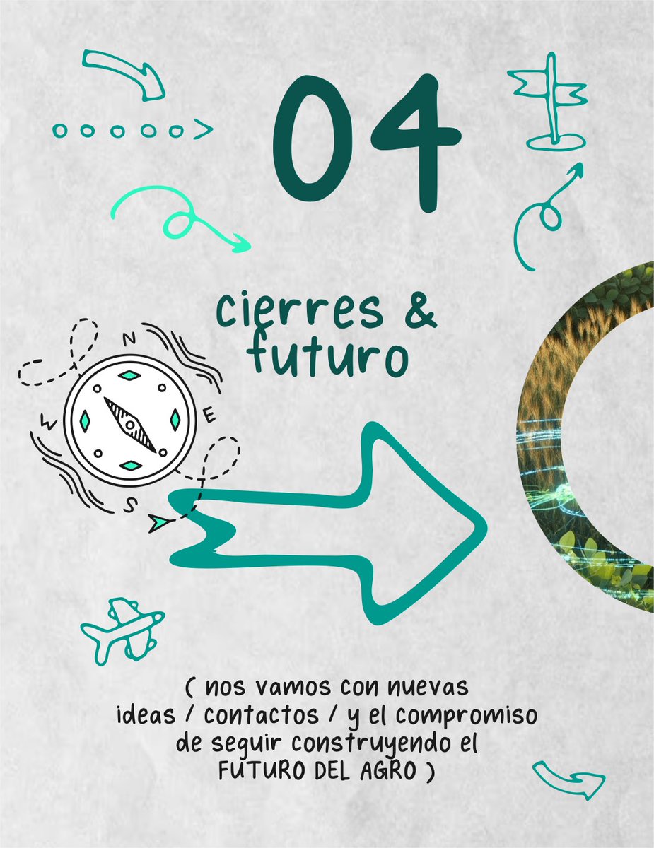 Este es el camino que vamos a recorrer en FARO 2025 Campo 3i
🗓️ 9 de octubre – Puerto Norte, Rosario
🎤 Speakers
🤝 Networking &amp; comunidad
💡 Charlas que marcan agenda
✨ Una mirada de futuro
⚡ Cupos limitados 
👉 Inscribite hoy agroactiva.com/faro_inscripci…