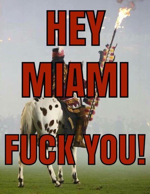pjlihb's tweet photo. Just a friendly reminder that it’s #MiamiHateWeek. 🖕🏼#FMFFM https://t.co/7hH1q4HCQ1