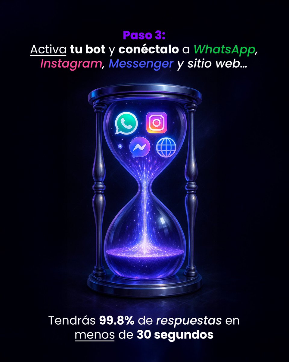 lucidbotco's tweet photo. 🚀 Más tiempo para crecer. No se trata solo de contestar rápido, sino de hacerlo con inteligencia y consistencia en todos tus canales.

👉 ¿Quieres saber cómo? Te enseñamos el método que ya usan +1000 negocios.

#ia #automatizaciones #whatsappbusiness #ecommerce https://t.co/SdDzyLCoNp