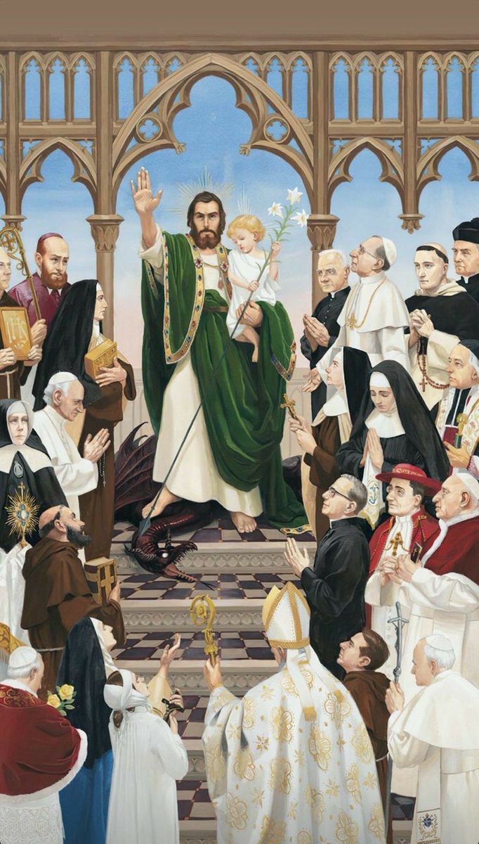 We have so many saints,each having one or more specific/particular ...
