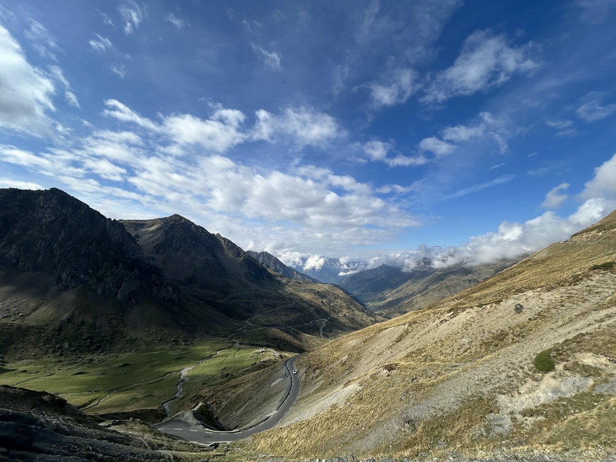 Col du Tourmalet this morning