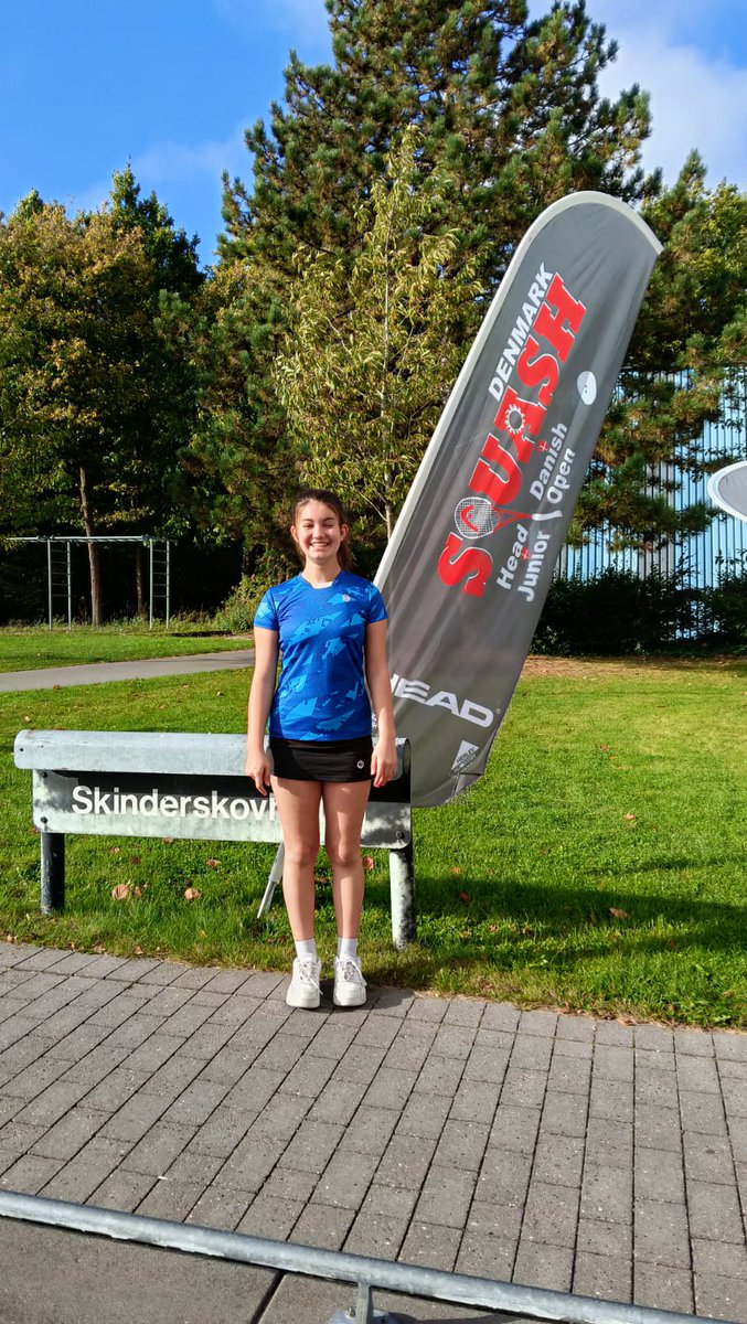 JGordonJackson's tweet photo. Congratulations to Nerea Sastre of @squashpalencia on her 6th place at the Danish Junior Squash Open.
Enhorabuena a Nerea Sastre de @squashpalencia por su 6° puesto en el Danish Junior Open de Squash. https://t.co/Db427PjaKH