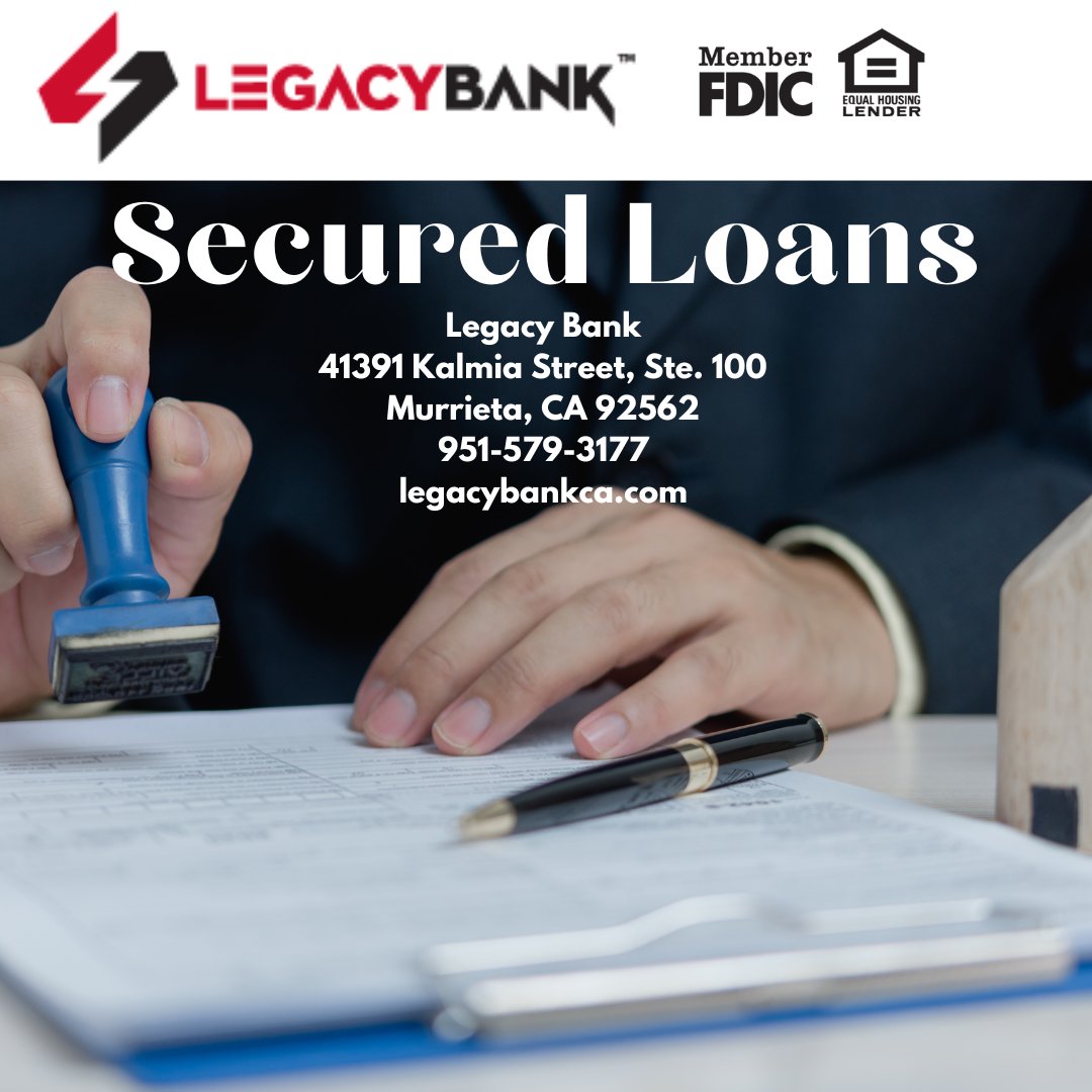 Finance your next project, upgrade your current business infrastructure, or obtain state-of-the-art technology to expand your business and move ahead of the competition. #LegacyCares #LegacyBankCa #LegacyCommunityFirst #BuildingLegacies #BetterBankingWithLegacy