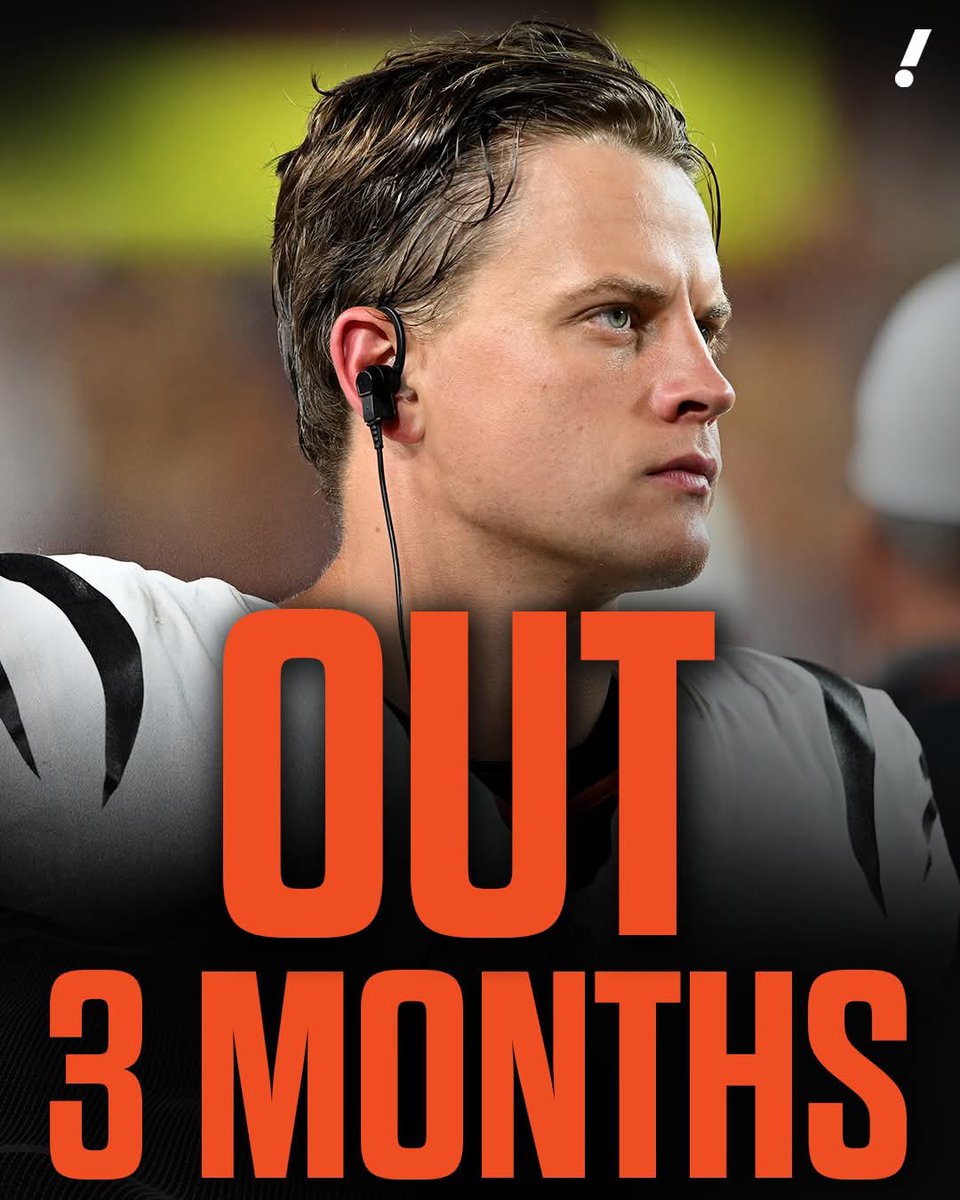 McCombRef's tweet image. I have started calling him JJ Burrow. He is a great player but is injured every season. #bengals #NFL