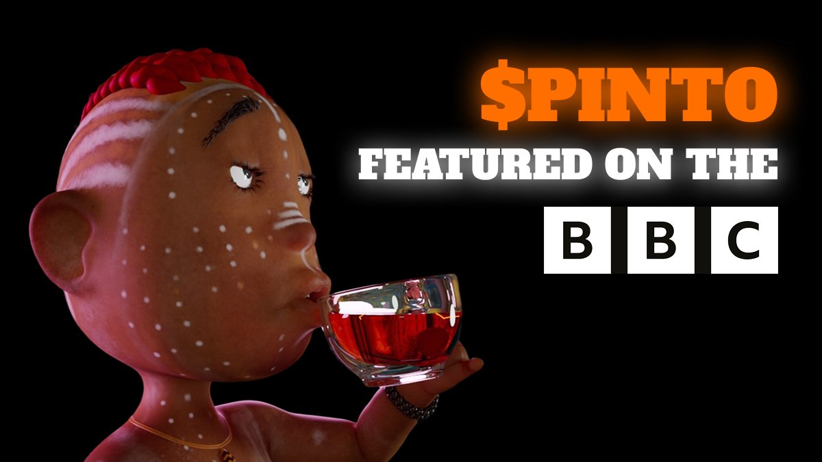 Before $PINTO, there was Fatboy Animations 🎬

Featured by <a href="/BBCAfrica/">BBC News Africa</a>, Fatboy’s viral skits defined a generation of internet humour.

Today, that same energy powers Africa’s coin! 🔥

Culture moves markets. Pinto proves it. 🥶

Watch here:
👉 bbc.com/news/av/world-…