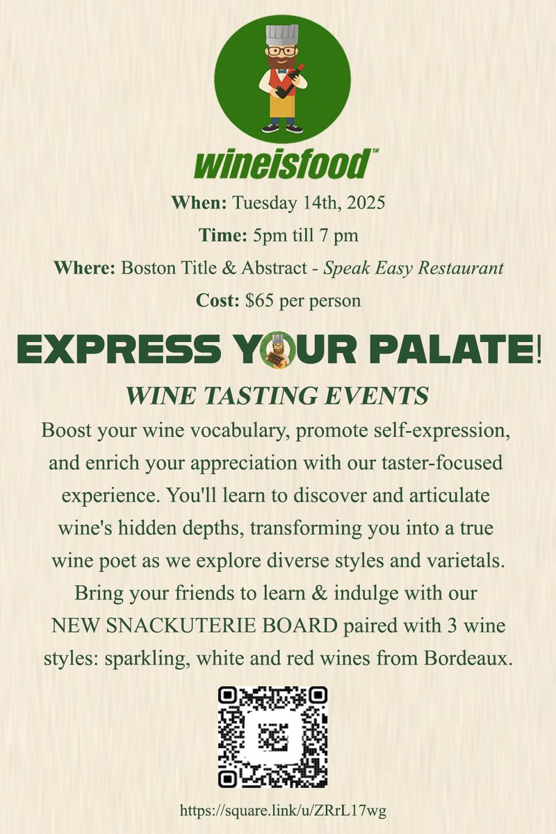 WINEISFOODGUIDE's tweet photo. EDUCATIONAL WORKSHOPS SERIES: EXPRESS YOUR PALATE WINE TASTING SERIES!  Come &amp; learn how to boost your wine vocabulary, promote self-expression, and enrich your appreciation with our taster-focused experience. You’ll learn to discover and articulate wine’s hidden depths. https://t.co/BFApRNuAsd