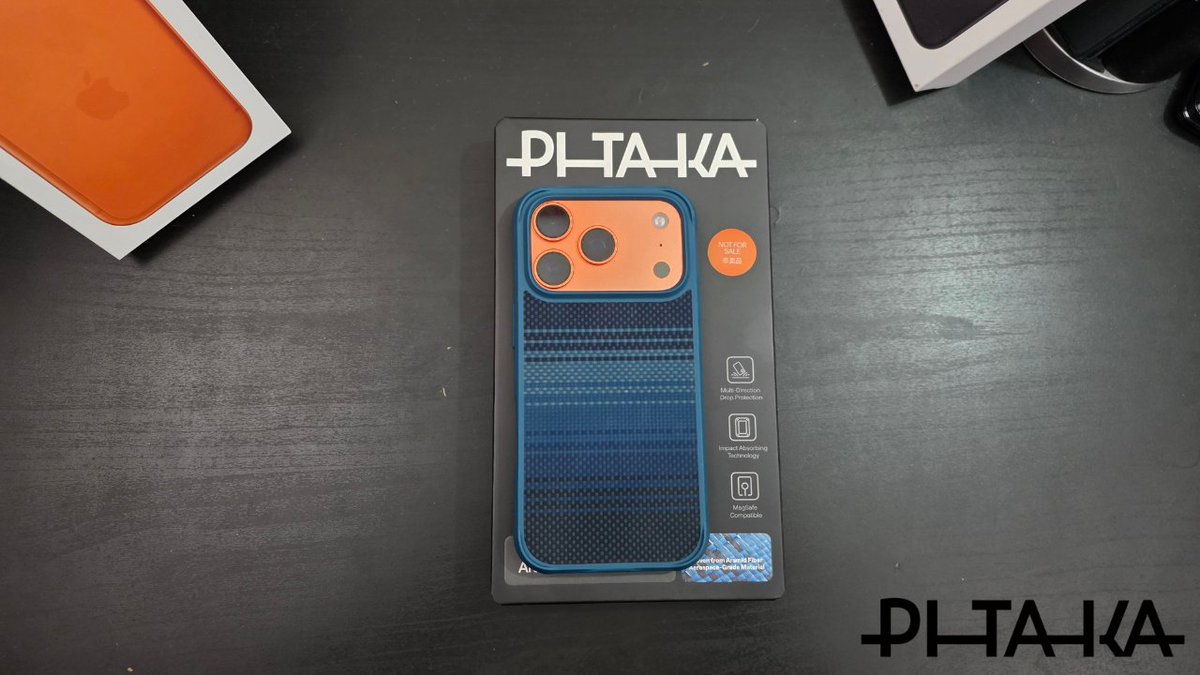 🚨🚨NEW VIDEO ALERT🚨🚨

Check out my review of the <a href="/PitakaGallery/">PITAKA</a> Aramid Pro Guard case for the iPhone 17 Pro. One of the best cases so far...#iphone17pro #Apple 

Rt's are appreciated

youtu.be/t2ybnvlKyF8