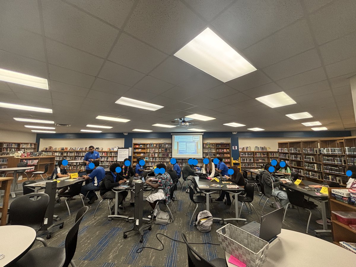 LCHS Library tweet media