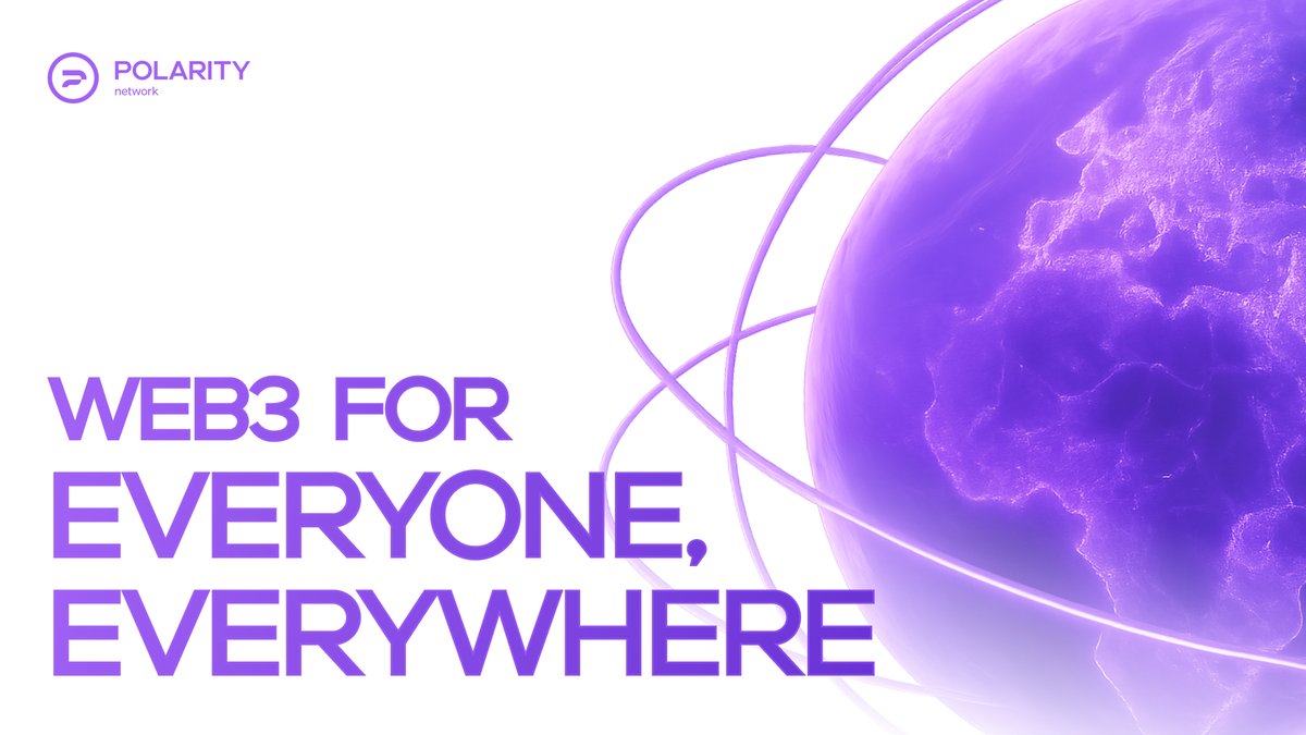 PolarityNet's tweet image. Web3 isn’t just about technology—it’s about creating opportunities for all. 

At Polarity, we’re building a future where innovation is accessible to everyone.

🚀 Be part of the movement.

👉 Follow us here: @polarity.network

#Web3ForAll #PolarityNetwork #BlockchainInnovation