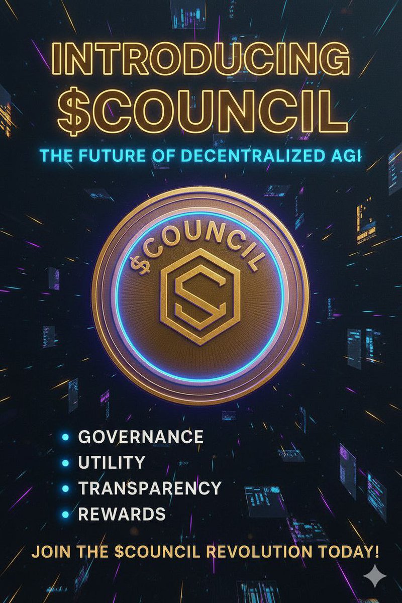 OUchennaFX's tweet image. $Council potentials

MCap: Low✅
Community strength: ✅
Holder: 4,900+✅
Market Volume: 💯✅
Liquidity: ✅
Utility: 💯✅

Cue in before it Moons!
We are the #BullRun2025; council_ofagi; @elonmusk; @cz_binance; @solana #MEXC #Binance

CA
qaAtkhrVnwWhuFnTGpNig3xQdbrkkD2RD95wyjrpump