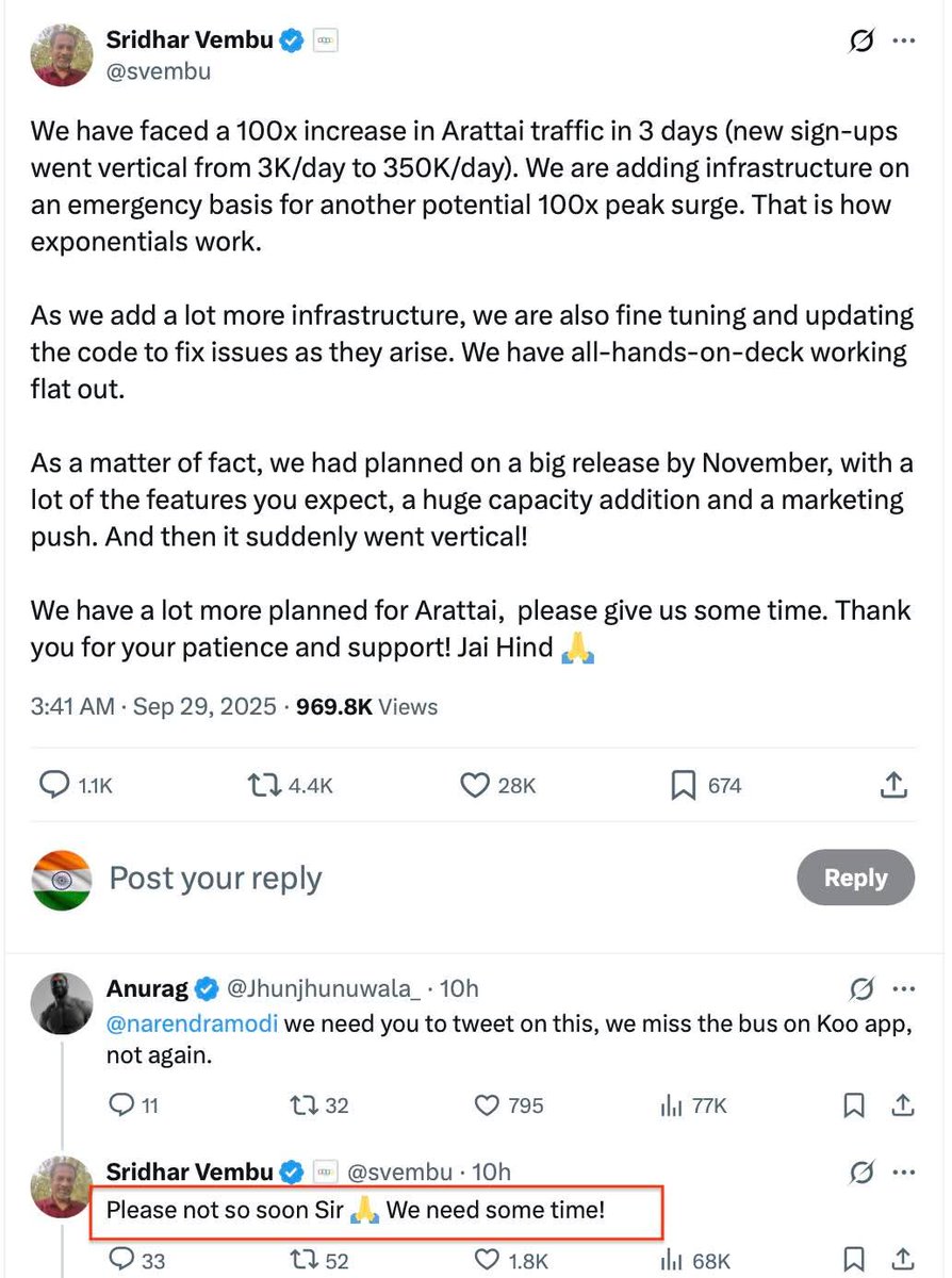 Murali K tweet media